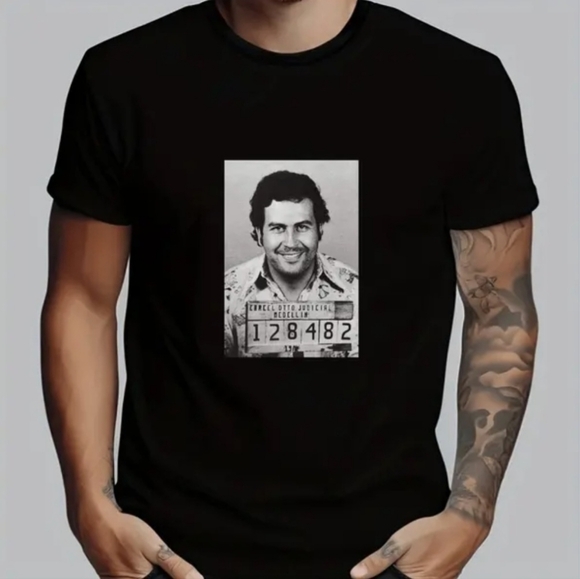 Pablo Escobar mugshot tshirt - Picture 1 of 1